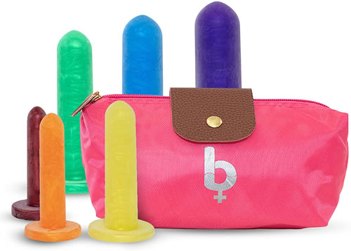 BioMoi's Silicone Vaginal Trainers with BioCote Protection (Full Set)